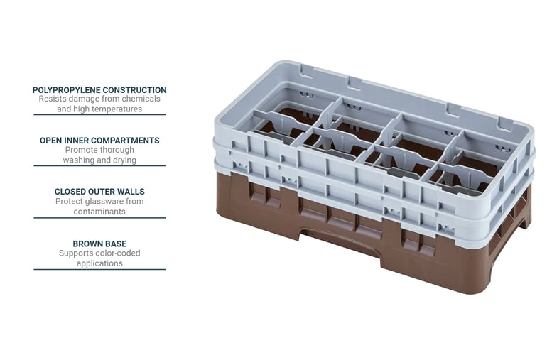 Cambro 8HS434167 Features
