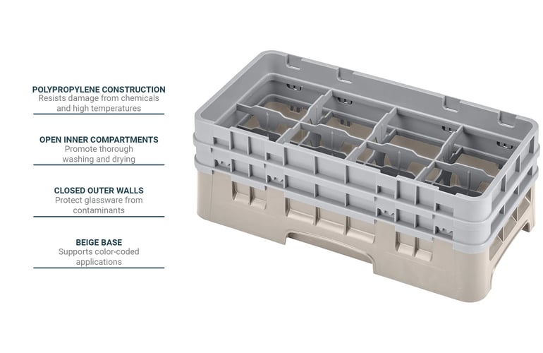 Cambro 8HS434184 Features