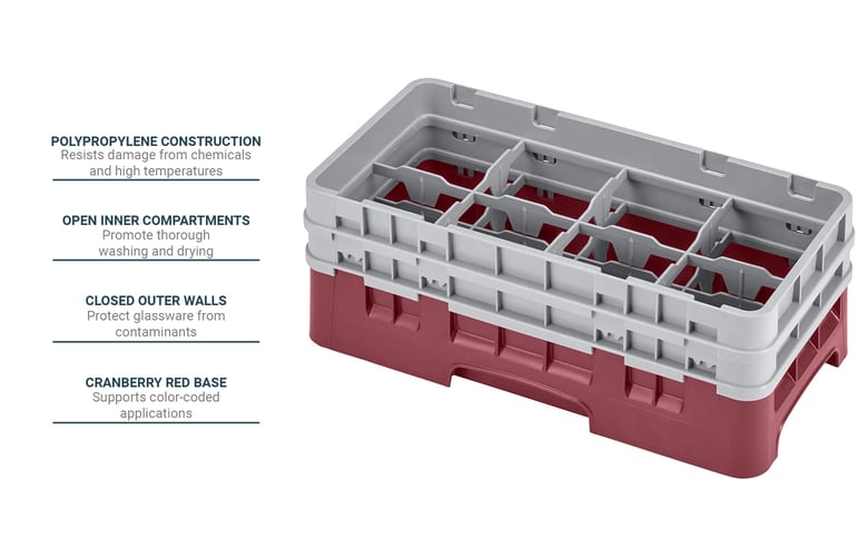 Cambro 8HS434416 Features