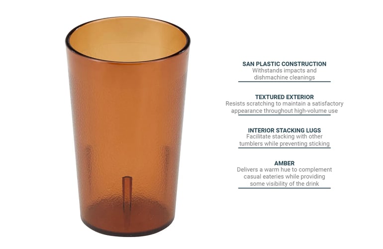 Plastic Drinking Glasses, Cups, Mugs & Tumblers - KaTom Restaurant