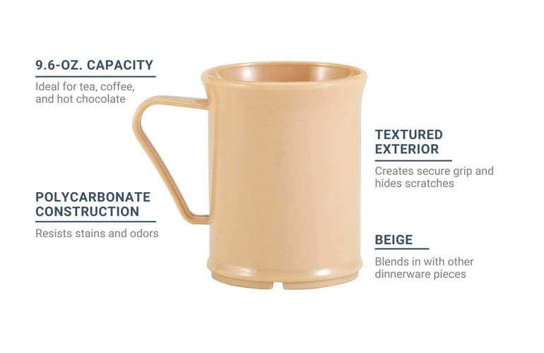 Cambro 96CW133 Features