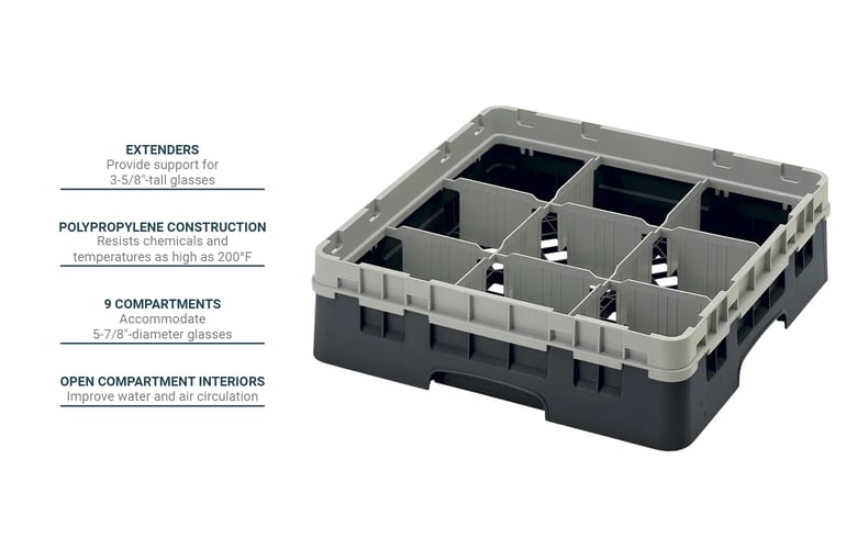 Cambro 9S318110 Features