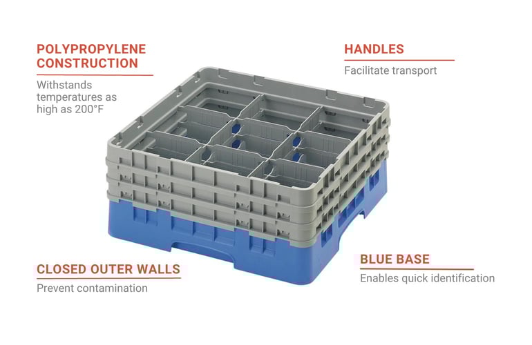Cambro 9S638168 Features