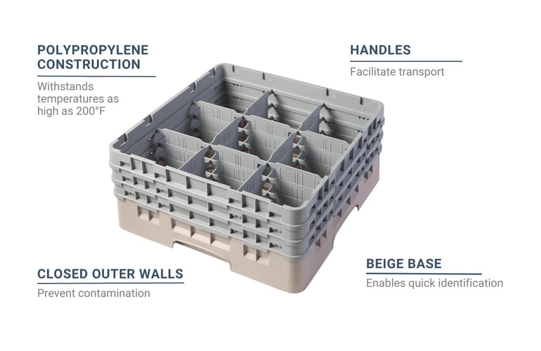 Cambro 9S638184 Features