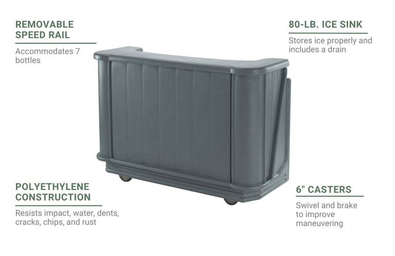 Cambro BAR650191 Features