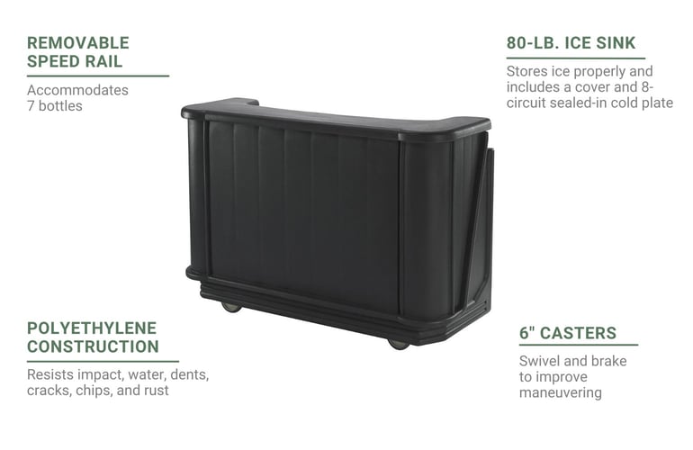 Cambro BAR650CP110 Features