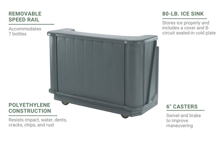 Cambro BAR650CP191 Features