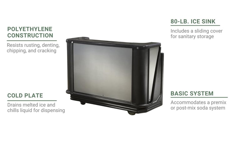 Cambro BAR730DSCP770 Features