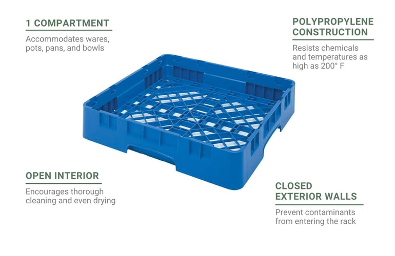 Cambro BR258168 Features