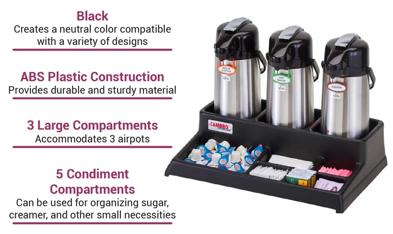 Cambro BSACS110 Features
