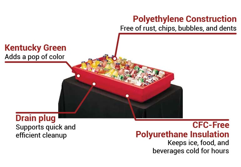 Cambro BUF72519 Features