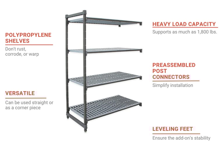 Cambro CBA183084V4580 Features