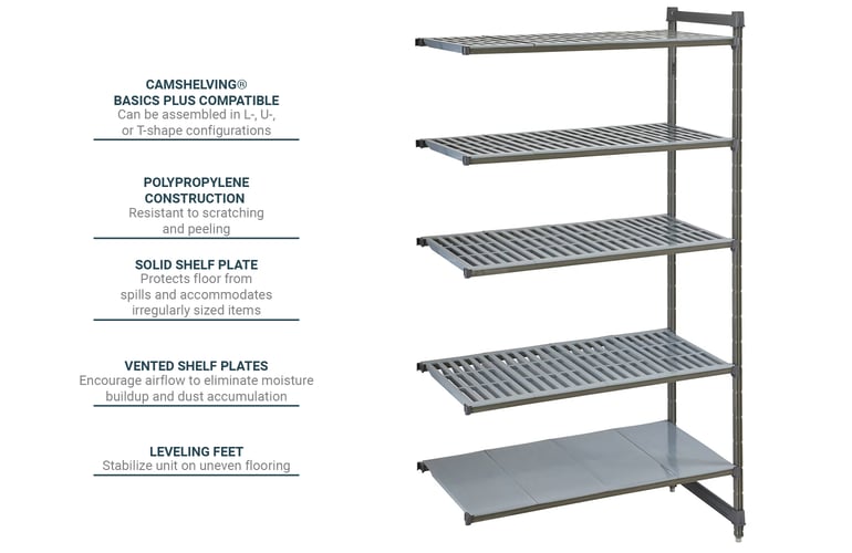 Cambro CBA183684VS5580 Features