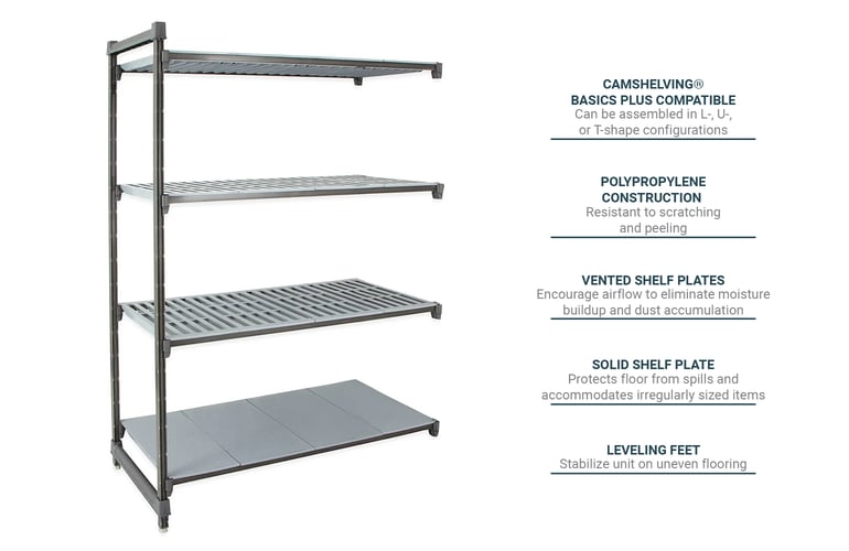Cambro CBA184284VS4580 Features