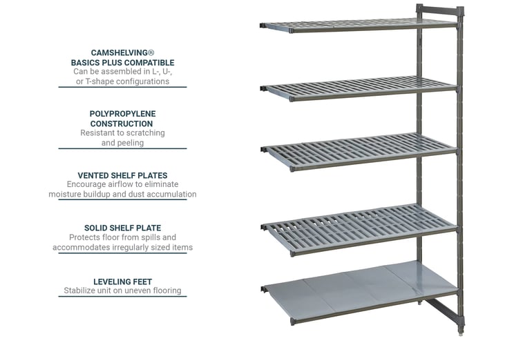Cambro CBA184284VS5580 Features