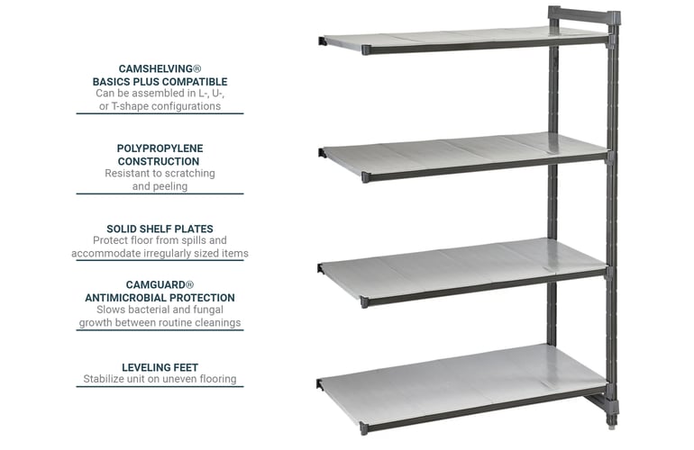 Cambro CBA184864S4580 Features