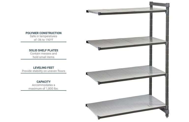 Cambro CBA184872S4580 Features