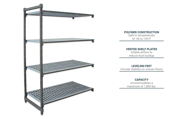 Cambro CBA184872V4580 Features
