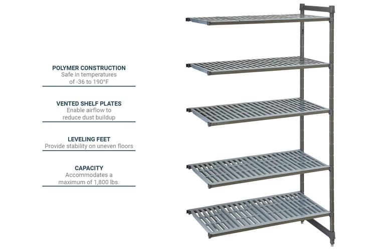 Cambro CBA184872V5580 Features