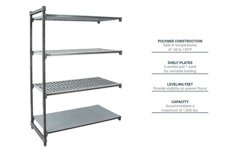 Cambro CBA184872VS4580 Features