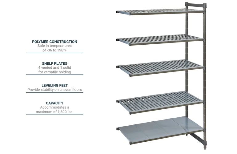 Cambro CBA184884VS5580 Features