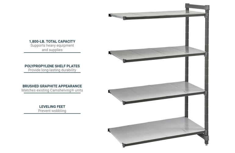 Cambro CBA185472S4580 Features