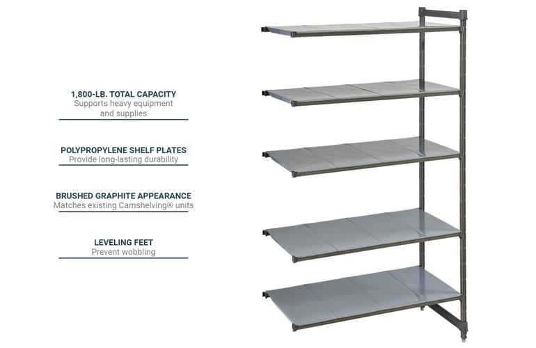 Cambro CBA185484S5580 Features