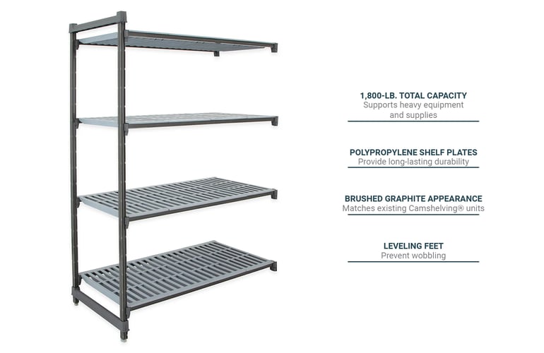 Cambro CBA185484V4580 Features