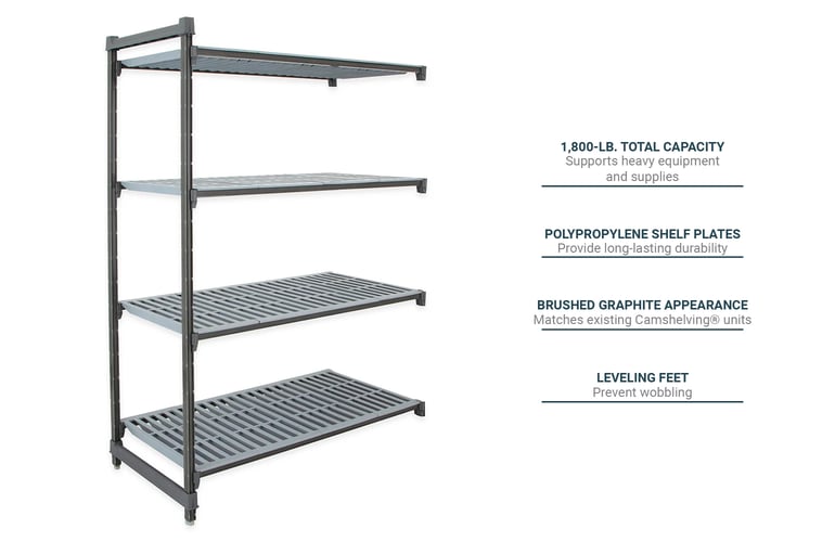 Cambro CBA186064V4580 Features