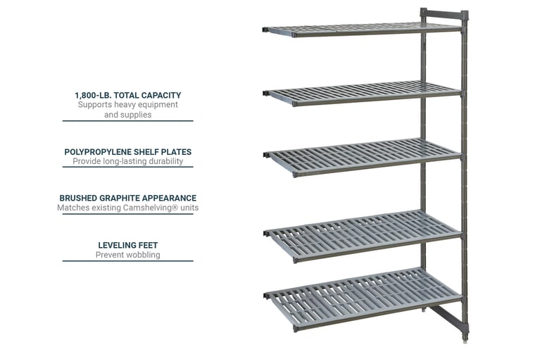 Cambro CBA186064V5580 Features