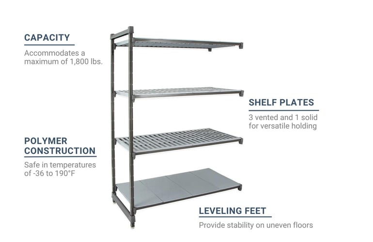 Cambro CBA213672VS4580 Features