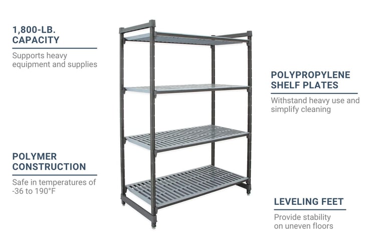 Cambro CBU183064V4580 Features