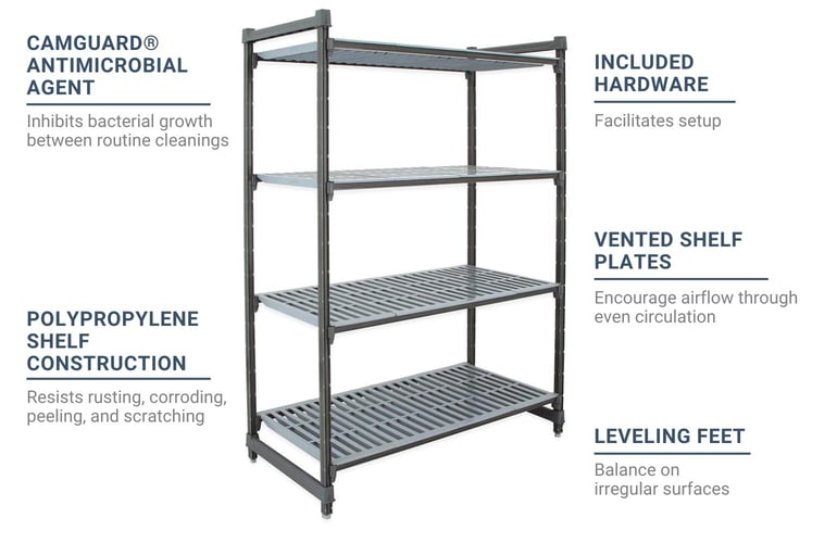 Cambro CBU213064V4580 Features