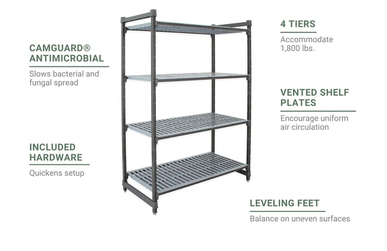 Cambro CBU214864V4580 Features