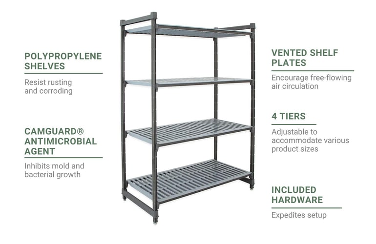Cambro CBU215464V4580 Features
