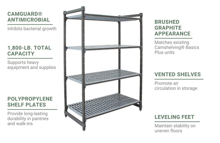 Cambro CBU244864V4580 Features
