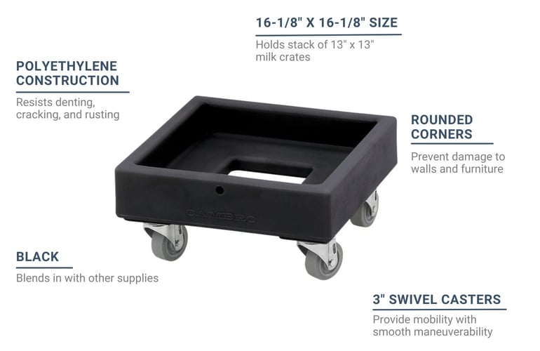 Cambro CD1313110 Features