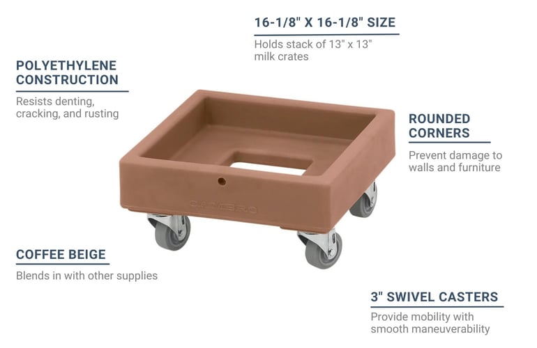 Cambro CD1313157 Features
