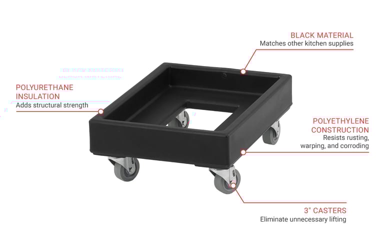 Cambro CD1420110 Features