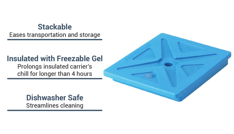 Cambro CP2632443 Half Size Camchiller® Cold Plate for EPP260