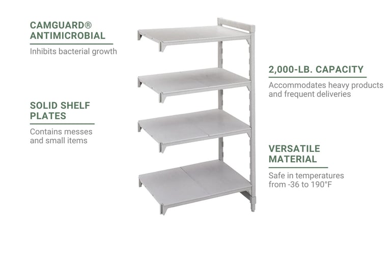 Cambro CPA246064S4480 Features