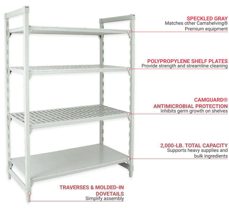Cambro CPU185464VS4480 Features