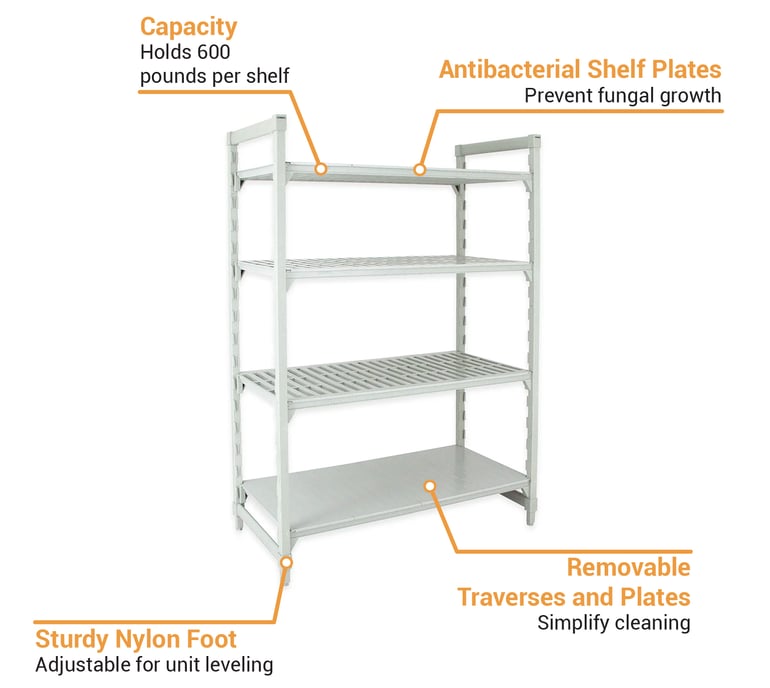Cambro CPU186084VS4PKG Features