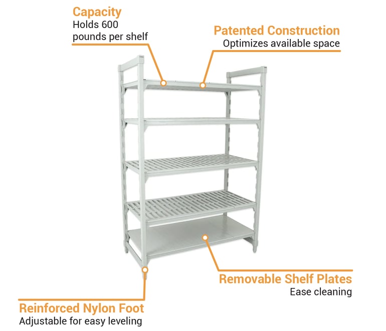 Cambro CPU186084VS5PKG Features