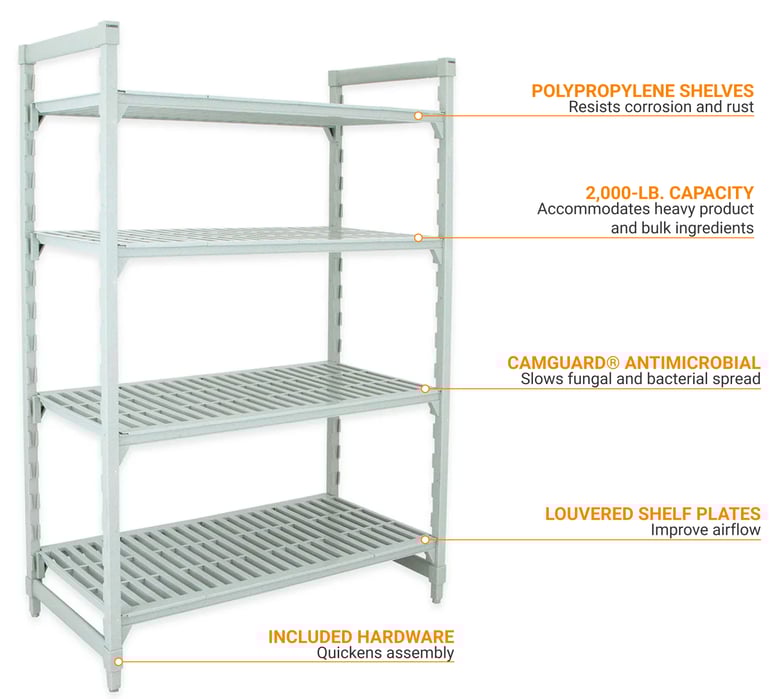 Cambro CPU213064V4480 Features