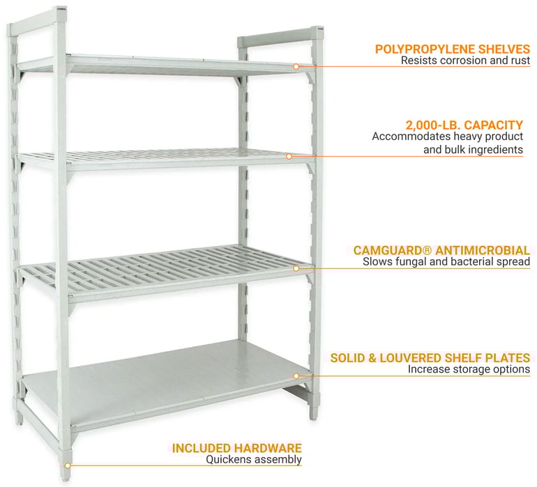 Cambro CPU213064VS4480 Features