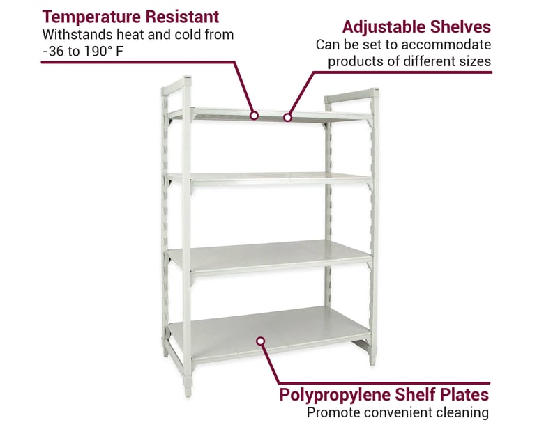 Cambro CPU213684S4PKG Features