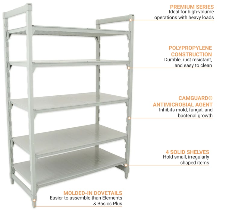 Cambro CPU214884S5PKG Features