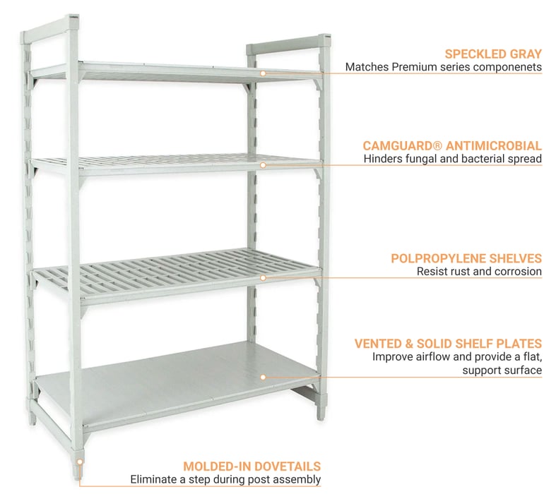 Cambro CPU244264VS4480 Features