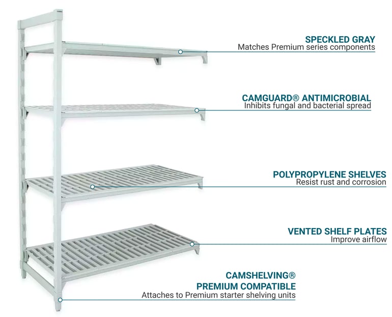 Cambro CSA44367480 Features